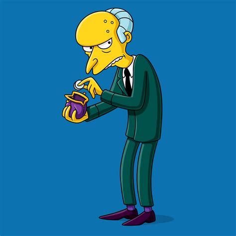 images of mr burns from the simpsons
